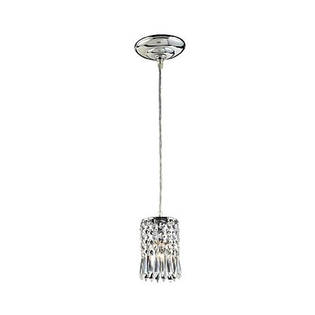 Moderne, zeitgenössische Pendelleuchte im Mini-Stil aus galvanisiertem Kristall Moderne, zeitgenössische Pendelleuchte im Mini-Stil aus galvanisiertem Kristall