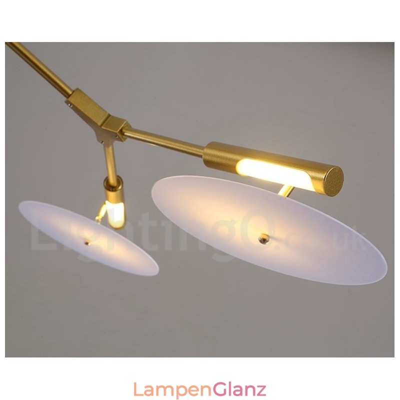 5-flammige moderne zeitgenössische Kronleuchterlampe