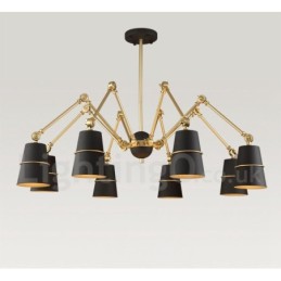 8 Licht Moderne zeitgenössische Kronleuchter Lampe Licht