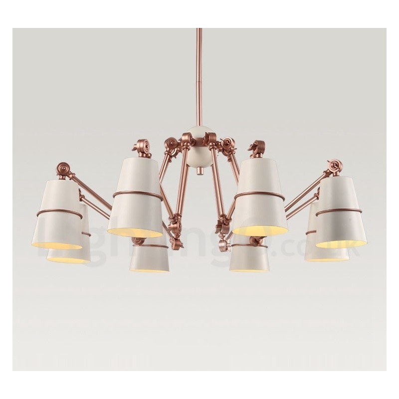8 Licht Moderne zeitgenössische Kronleuchter Lampe Licht