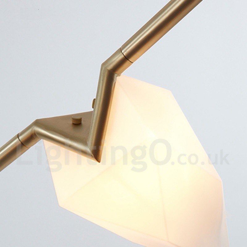 Moderne zeitgenössische 8 Licht Kronleuchter Lampe Licht