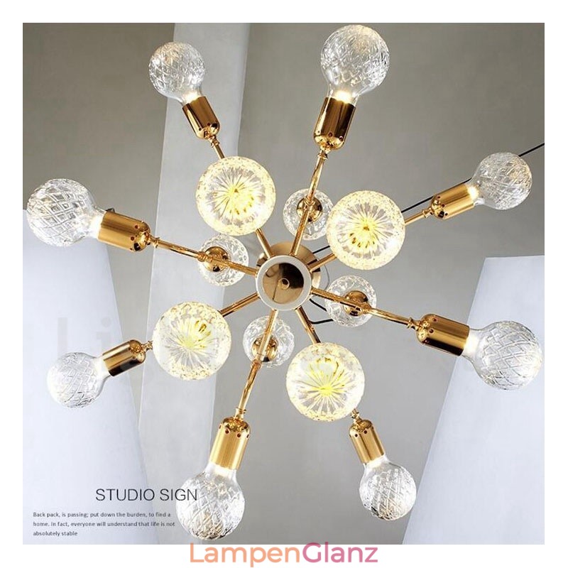 4-stufiger moderner zeitgenössischer Kronleuchter mit 16 Lichtern