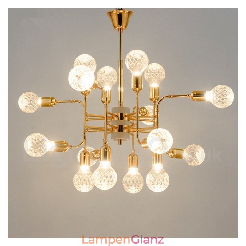 4-stufiger moderner zeitgenössischer Kronleuchter mit 16 Lichtern