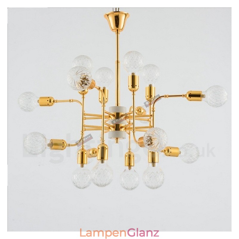 4-stufiger moderner zeitgenössischer Kronleuchter mit 16 Lichtern