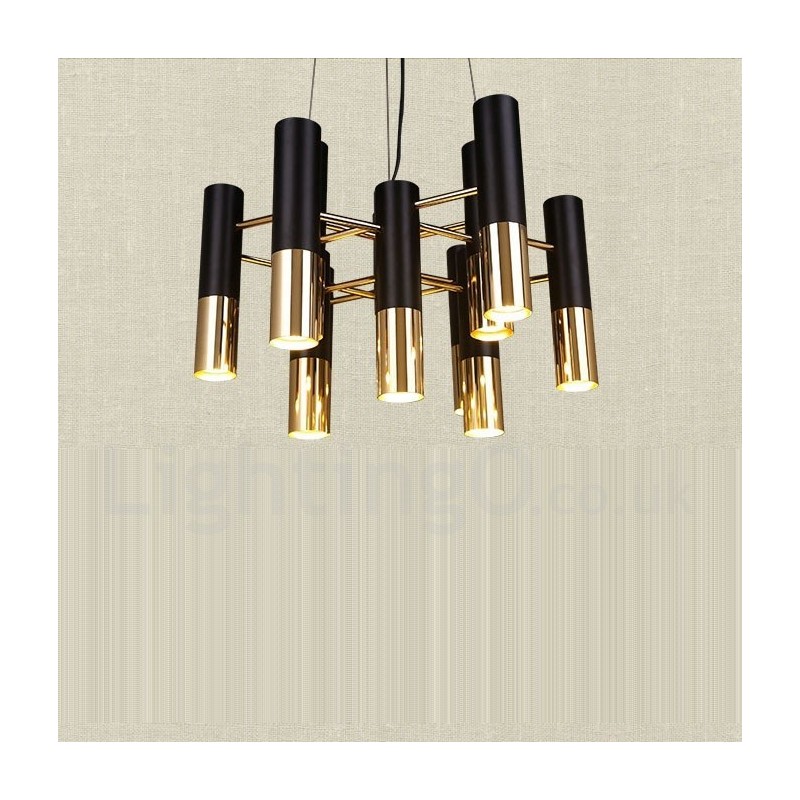Moderne zeitgenössische 13 Licht Kronleuchter Single Tier Lampe Licht