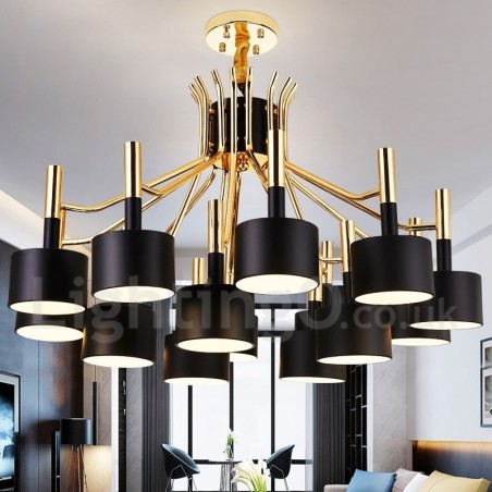 15 Licht 2 Tier Moderne zeitgenössische Stil Kronleuchter Lampe Licht 15 Licht 2 Tier Moderne zeitgenössische Stil Kronleuchter Lampe Licht