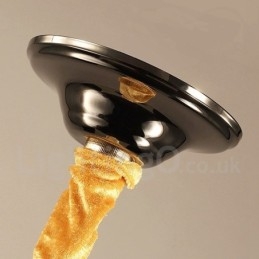 3-flammiger moderner zeitgenössischer einstufiger Kronleuchter