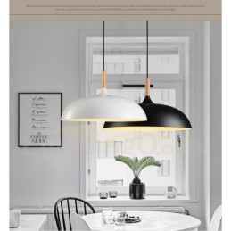 Moderne Pendelleuchte aus Metall für Schlafzimmer mit 1 Licht