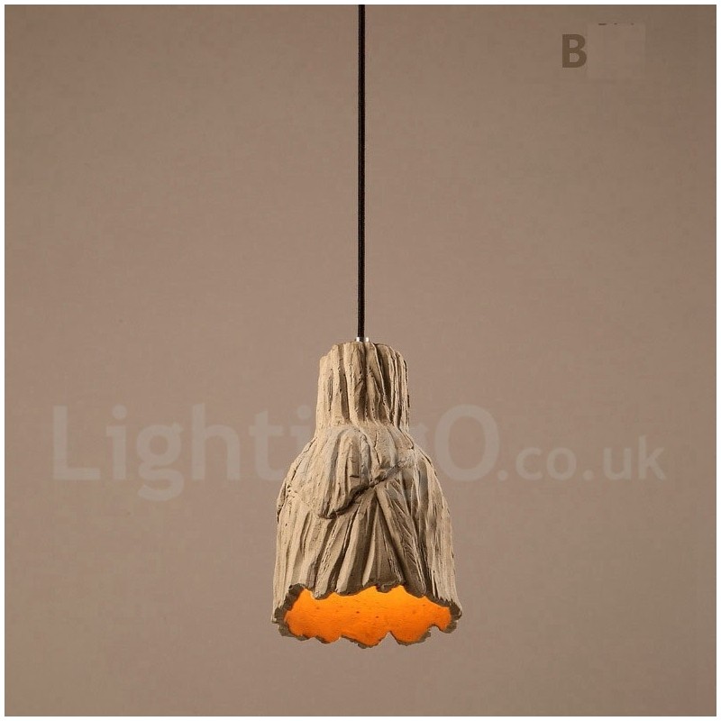 Vintage Beton Pendelleuchte