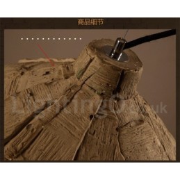Vintage Beton Pendelleuchte