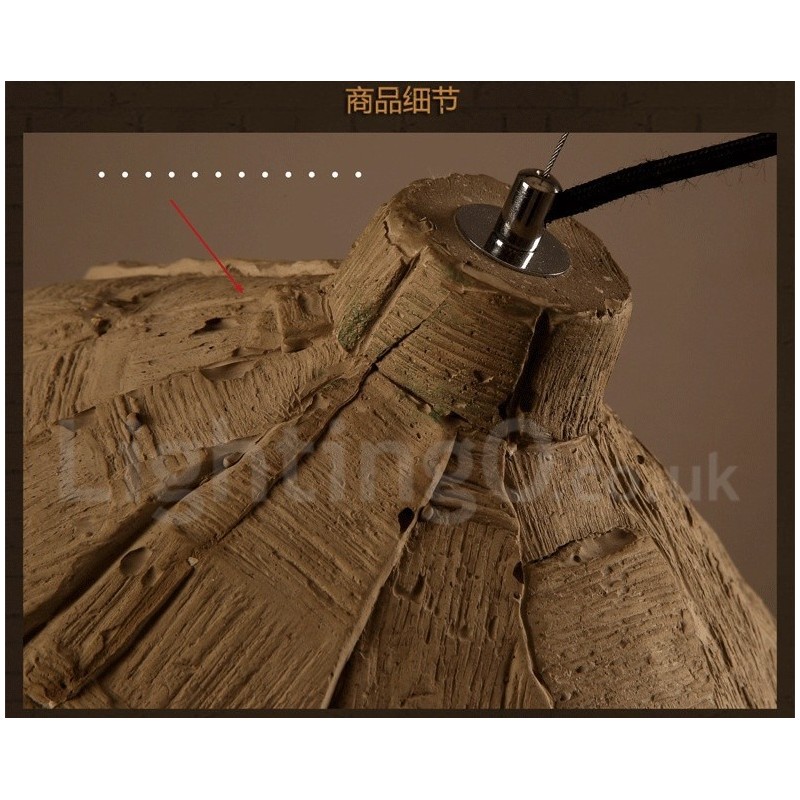 Vintage Beton Pendelleuchte