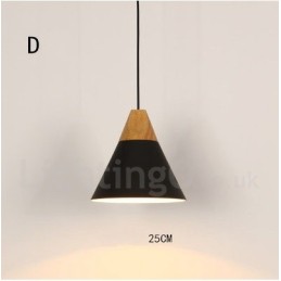 Moderne zeitgenössische Pendelleuchte mit 1 Licht