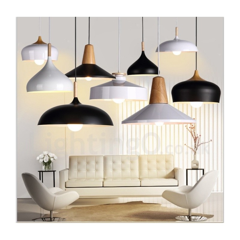 Moderne zeitgenössische Pendelleuchte mit 1 Licht