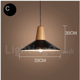 Moderne zeitgenössische Pendelleuchte mit 1 Licht