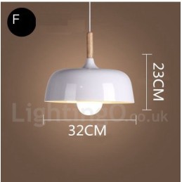Moderne zeitgenössische Pendelleuchte mit 1 Licht