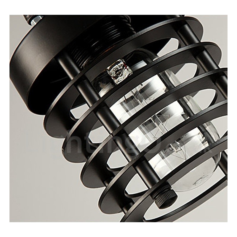 Retro Vintage Metall 1 Licht Pendelleuchte