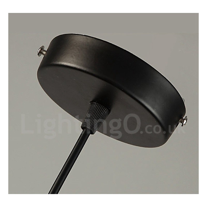Retro Vintage Metall 1 Licht Pendelleuchte