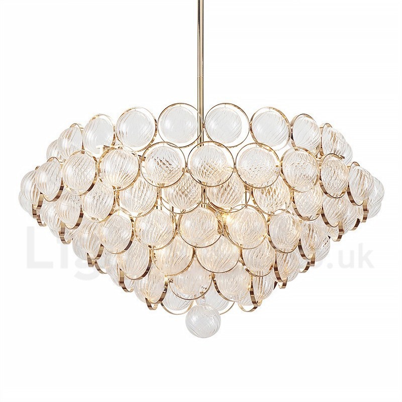 Luxuriöse, moderne, zeitgenössische Pendelleuchte mit 1 Licht