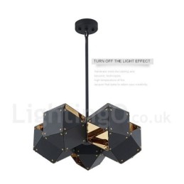 Moderne Pendelleuchte mit 5 Lichtern