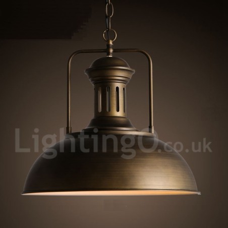 Retro Vintage Metall 1 Licht Pendelleuchte Retro Vintage Metall 1 Licht Pendelleuchte