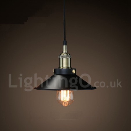 Retro Vintage Metall 1 Licht Pendelleuchte Retro Vintage Metall 1 Licht Pendelleuchte