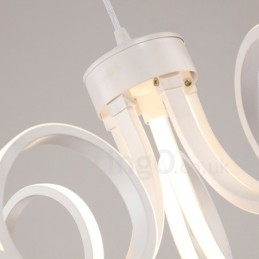 Moderner zeitgenössischer integrierter Kronleuchter