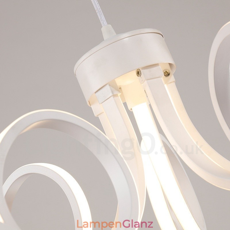 Moderner zeitgenössischer integrierter Kronleuchter