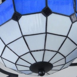 Integrierter Kronleuchter im mediterranen Stil mit 9 Lichtern