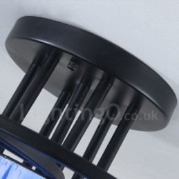 Integrierter Kronleuchter im mediterranen Stil mit 11 Lichtern