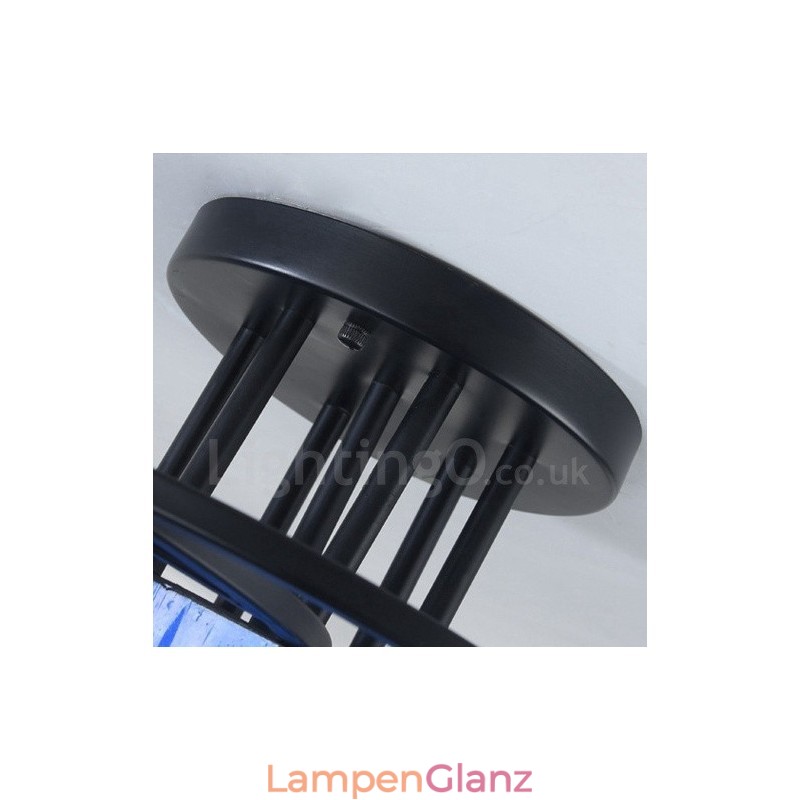 Integrierter Kronleuchter im mediterranen Stil mit 11 Lichtern