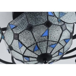 Integrierter Badezimmer-Kronleuchter aus Metall im mediterranen Stil mit 11 Lichtern