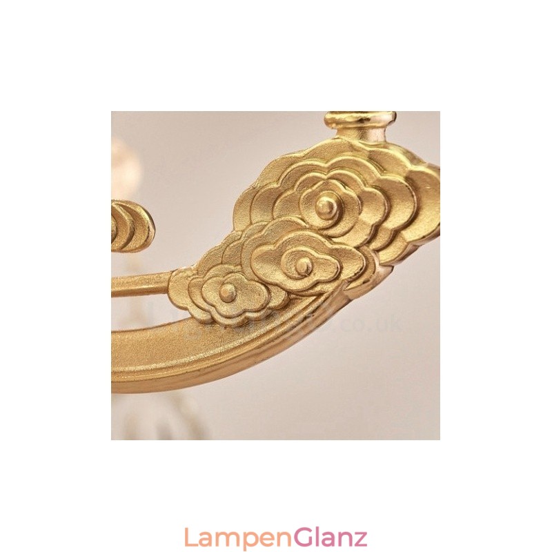 15-flammiger traditioneller klassischer integrierter Metall-Kronleuchter