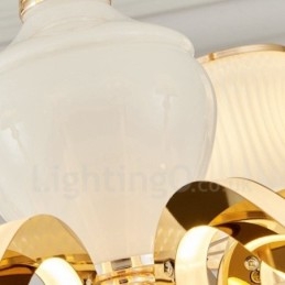 15-flammiger traditioneller klassischer integrierter Metall-Kronleuchter