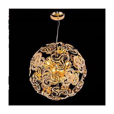 Einfache moderne Kronleuchter Kristallkugel Globe Pendelleuchte Einfache moderne Kronleuchter Kristallkugel Globe Pendelleuchte