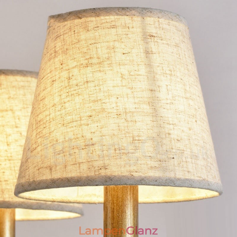 Rustikaler, integrierter Kronleuchter aus Metall mit 8 Lichtern im Lodge-Stil