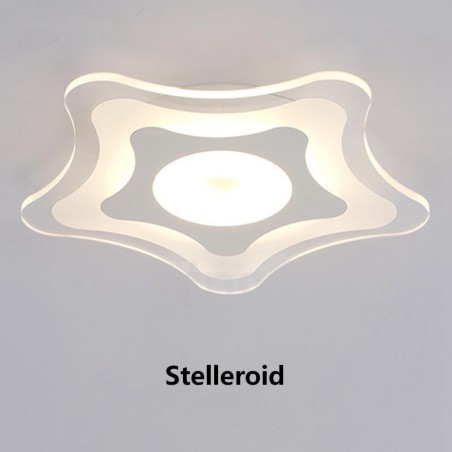 Moderne, zeitgenössische, integrierte Deckenleuchte aus Metall Moderne, zeitgenössische, integrierte Deckenleuchte aus Metall