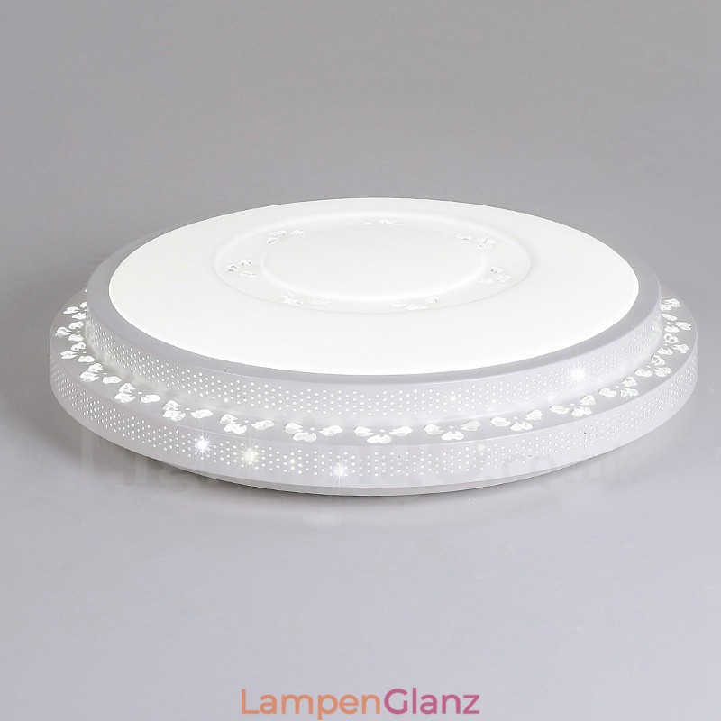 Moderne, zeitgenössische, integrierte Deckenleuchte aus Metall