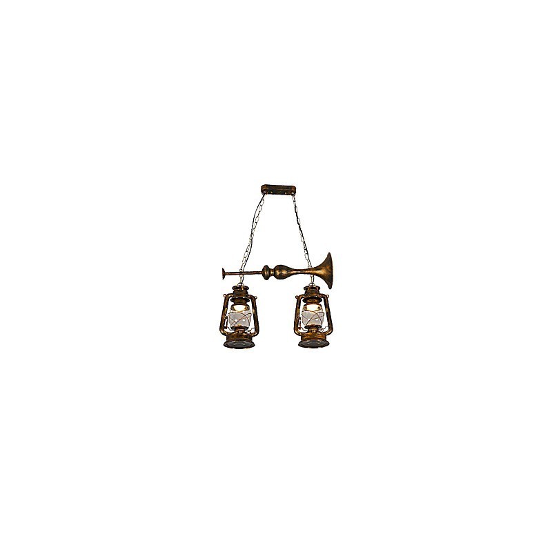 Rustikale Lodge Vintage Retro Mini-Stil Metall Pendelleuchte