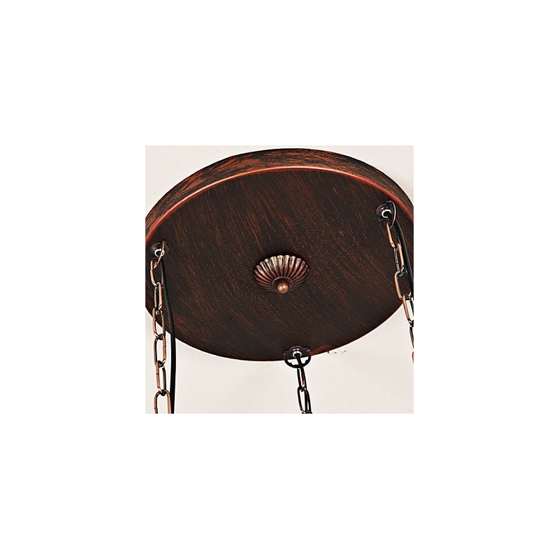 Rustikale Lodge Vintage Retro Mini-Stil Metall Pendelleuchte