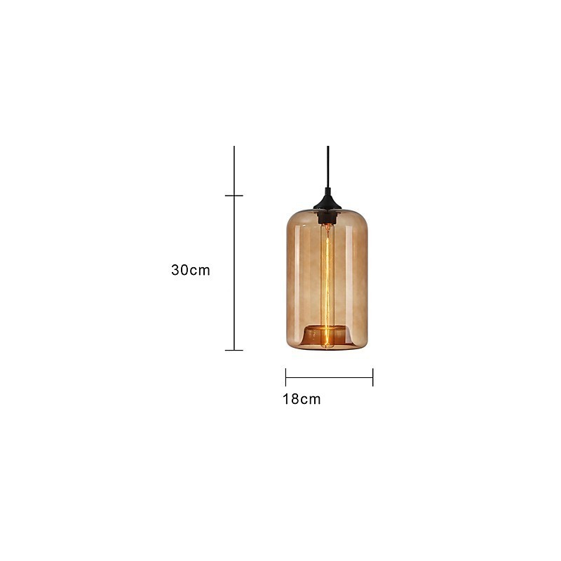 Flaschendesign Pendelleuchte 1 Licht Minimalistische Eisenmalerei