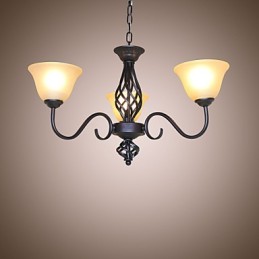 Traditionell Klassisch Rustikal Lodge Vintage Retro Country Andere Funktion für Mini-Stil Designer Metall Kronleuchter