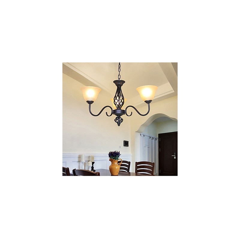 Traditionell Klassisch Rustikal Lodge Vintage Retro Country Andere Funktion für Mini-Stil Designer Metall Kronleuchter
