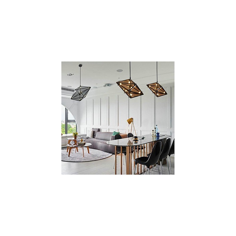 Traditionelles klassisches Retro-galvanisiertes Feature für Designer-Metallkronleuchter