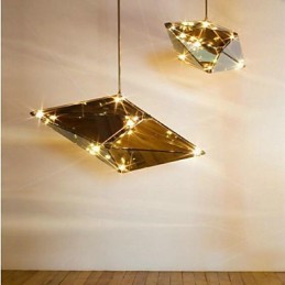 Traditionelles klassisches Retro-galvanisiertes Feature für Designer-Metallkronleuchter