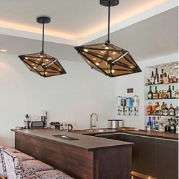 Traditionelles klassisches Retro-galvanisiertes Feature für Designer-Metallkronleuchter