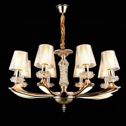 Moderne zeitgenössische traditionelle klassische Zinklegierungsfunktion für Kristall-Mini-Metallpendelleuchte