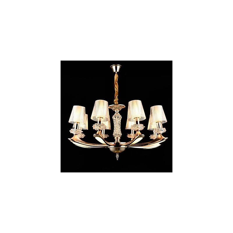 Moderne zeitgenössische traditionelle klassische Zinklegierungsfunktion für Kristall-Mini-Metallpendelleuchte
