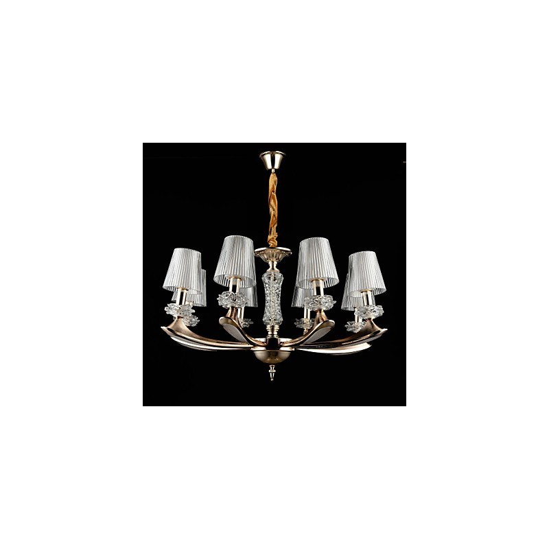 Moderne zeitgenössische traditionelle klassische Zinklegierungsfunktion für Kristall-Mini-Metallpendelleuchte