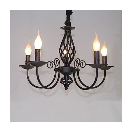 Modern Zeitgenössisch Traditionell Klassisch Vintage Retro Andere Funktion für Mini-Stil Kerzenstil Metall Kronleuchter Modern Zeitgenössisch Traditionell Klassisch Vintage Retro Andere Funktion für Mini-Stil Kerzenstil Metall Kronleuchter