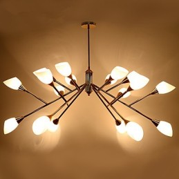 Nordic Einfache Atmosphärische Pastoralen Kronleuchter Kreative Lobby Kronleuchter Lampe
